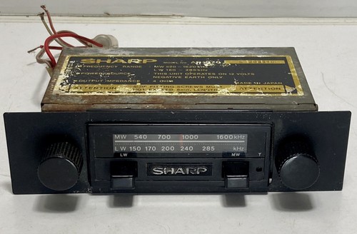 Autoradio epoca sharp - d'epoca, ar