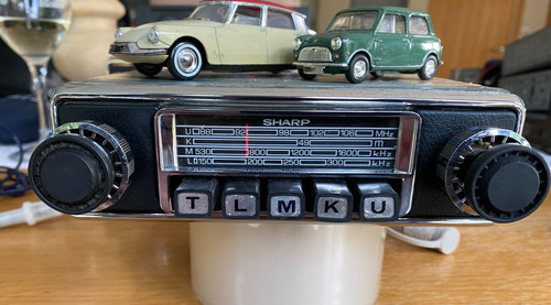 Autoradio epoca anni 70 - fm, d'epoca
