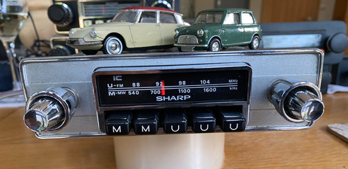 Autoradio epoca anni 70 - fm,