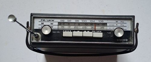 Vintage elpico car portable - car,
